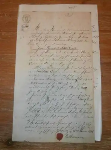 alte Akte - 1857-1889 , Goldenitz , Pritzier , Neuenrode b. Hagenow , Naumburg , Ludwigslust - Parchim , Mecklenburg !!
