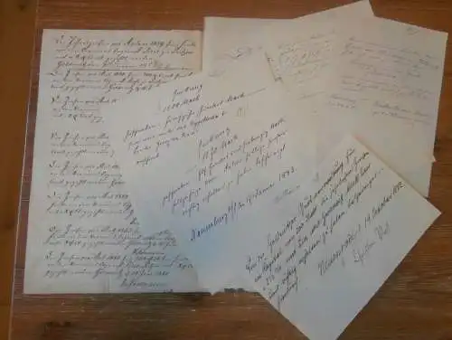 alte Akte - 1857-1889 , Goldenitz , Pritzier , Neuenrode b. Hagenow , Naumburg , Ludwigslust - Parchim , Mecklenburg !!