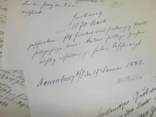 alte Akte - 1857-1889 , Goldenitz , Pritzier , Neuenrode b. Hagenow , Naumburg , Ludwigslust - Parchim , Mecklenburg !!