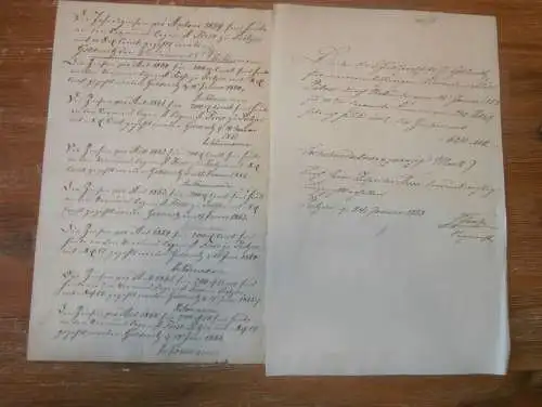 alte Akte - 1857-1889 , Goldenitz , Pritzier , Neuenrode b. Hagenow , Naumburg , Ludwigslust - Parchim , Mecklenburg !!