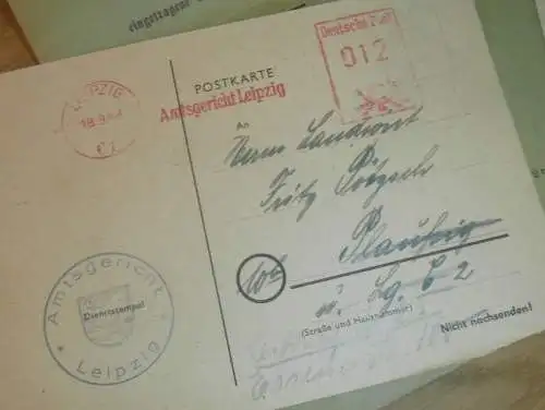 alte Dokumente , Michverwertungsgenossenschaft Leipzig ,1927 - 1948, Zuckerfabrik Delitzsch , Plaußig , Molkerei , Milch