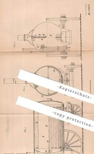 original Patent - Gebrüder Sulzer , Winterthur , Ludwigshafen | 1905 | Dampf - Desinfektionsapparat | Desinfektion !!
