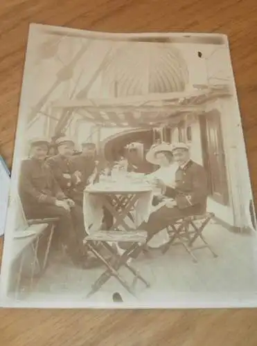altes Dokument / Brief mit Foto , Sankt Petersburg - Reims 1849 , Seefahrt , Schiff , Post , viele Stempel , Russland !!