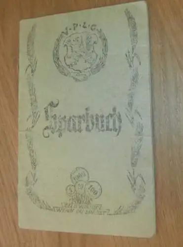 altes Sparbuch Rakow b. Neubukow , 1935 - 1944 , Henriette Kaden in Bretwisch i. Mecklenburg , Sparkasse