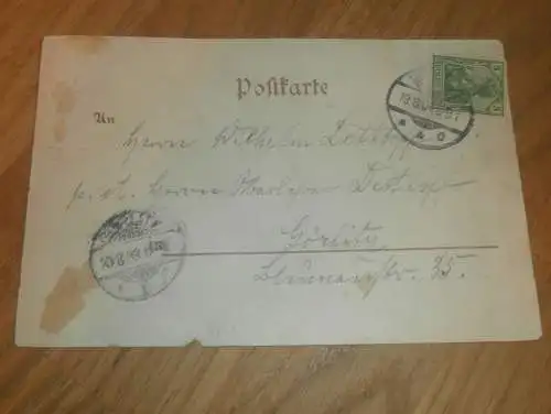 alte AK - Wismar , 19. August 1903 , Festgruss , Ansichtskarte !!
