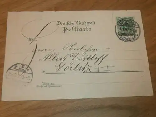 alte AK - Rostock , 1897 , Litho , Ansichtskarte !!