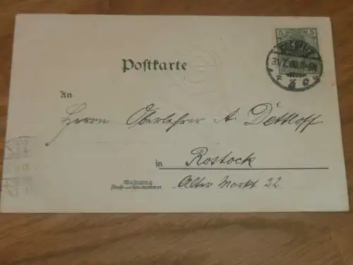 alte AK - Görlitz , 1900 , Postplatz , Ansichtskarte !!