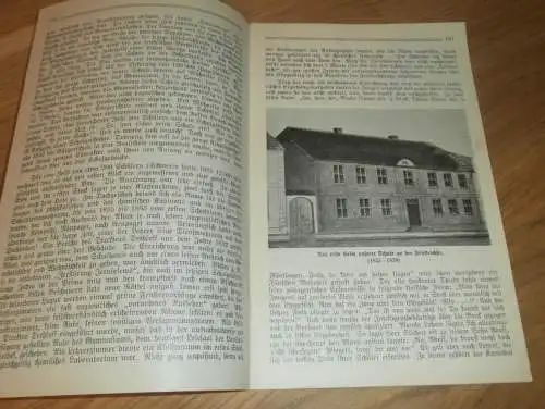 Heft der Schule " Uns oll Schaul" in Schwerin März 1934 , Chronik , Mecklenburg ,mit Mitglieder- und Schülerverzeichnis