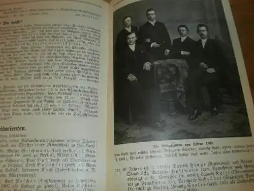 Heft der Schule " Uns oll Schaul" in Schwerin März 1934 , Chronik , Mecklenburg ,mit Mitglieder- und Schülerverzeichnis