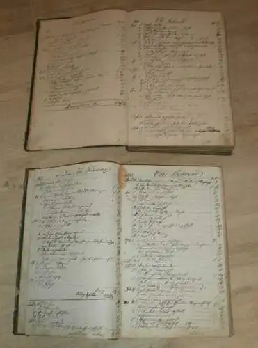 Evert - Schmied in Brudersdorf b. Dargun, 1873 - 1896 ,uralte Geschäftsbücher / Mecklenburg , Dargun , Barlin , Gnoien