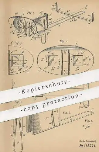 original Patent - William Vogel & Brothers , New York , USA , 1906 , Zerlegbares Stereoskop | Räumliches Sehen | Bilder