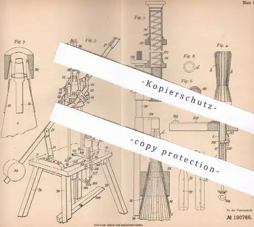 original Patent - Fa. Tascher Frères , Bordeaux , Frankreich , 1906 , Flaschenhüllen aus Wellpappe | Flaschen Verpackung