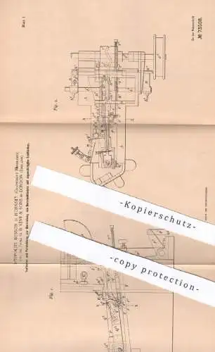 original Patent - Hyppolite Besson , Hornsey , Middlesex | G. B. Kent & Sons , London , England | 1892 | Borsten Bündel