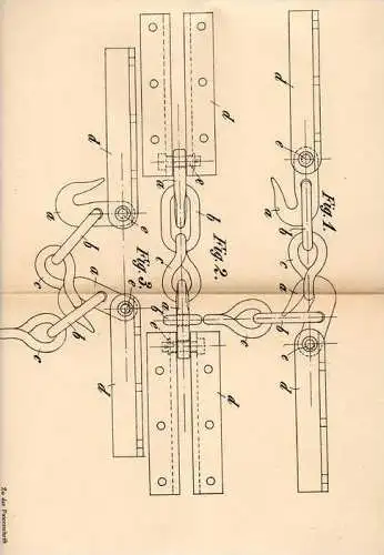 Original Patentschrift - L. Glaser in Grube Reden b. Schiffweiler ,1904, Kupplung für Förderwagen , Bergbau , Bergwerk !