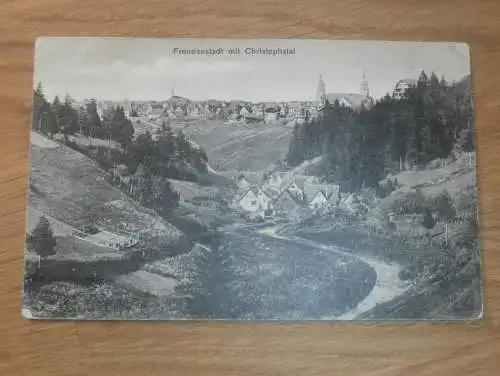 alte AK - Freudenstadt , 1910 , Christophstal , Ansichtskarte !!