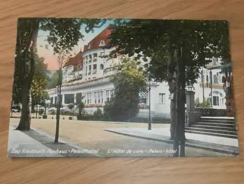 alte AK - Bad Kreuznach , 1923 , Palasthotel , Hotel , Ansichtskarte !