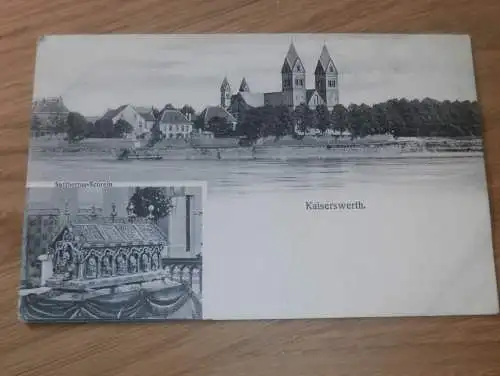 alte AK - Kaiserswerth b. Düsseldorf , ca. 1905 , Schrein , Ansichtskarte !!!