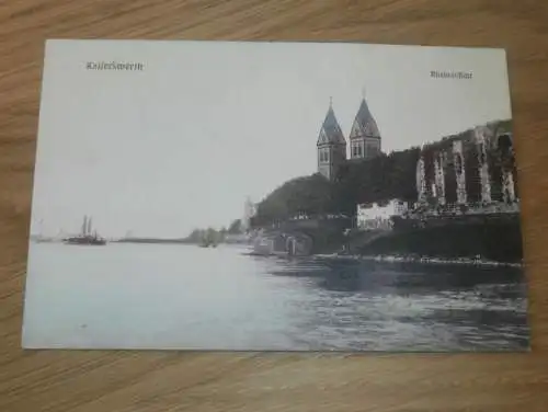alte AK - Kaiserswerth b. Düsseldorf , 1903 , Krankenhaus , Ansichtskarte !!!