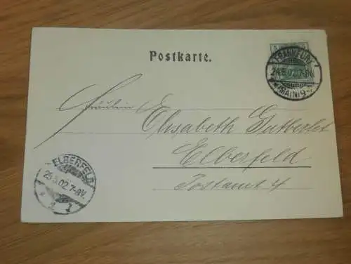 alte AK -  Gerbermühle b.  Frankfurt a. Main , 1902,  Ansichtskarte !!!