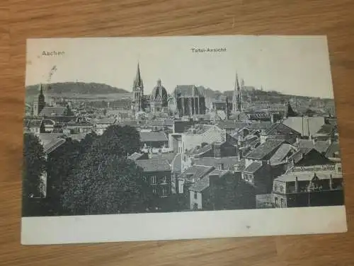 alte AK - Aachen , 1906 , Panorama , Ansichtskarte !!!