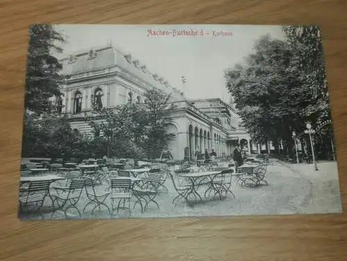 alte AK -  Aachen  , 1912 , Theaterplatz  ,  Ansichtskarte !!!