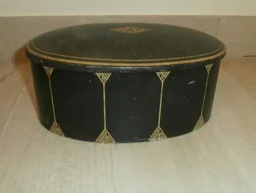 Heinrich Böttcher Kaffee Rösterei Rostock - Schwerin i. Mecklenburg , alte Kaffeedose / Teedose , Keksdose !!