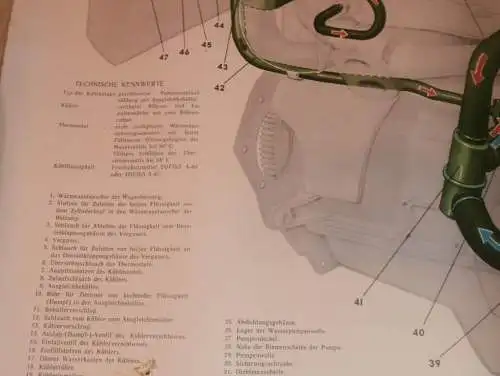 Lada BAS 2101 - großes altes Plakat - Kühler , Schautafel , UDSSR , DDR , Oldtimer , Poster , Russland !!! RAR !!