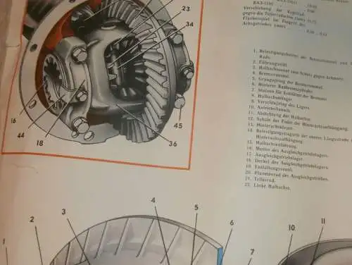 Lada BAS 2101 - großes altes Plakat - Hinterachse , Schautafel , UDSSR , DDR , Oldtimer , Poster , Russland !!! RAR !!