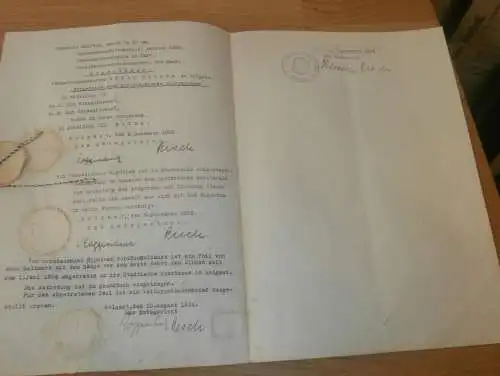 Hypothekenbrief Wolgast i. Mecklenburg 1930-1934 , Heimstätte Stettin i. Pommern , RAR !!