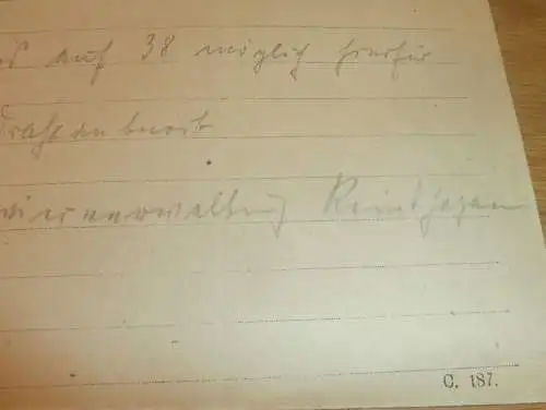 Oberförsterei Reinshagen b. Satow in Mecklenburg , 1919 , Lalendorf , Rostock , Telegramm !!!