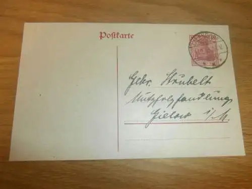 Oberförsterei Reinshagen b. Satow in Mecklenburg , 1919 , Lalendorf , Rostock , alte Karte !!!