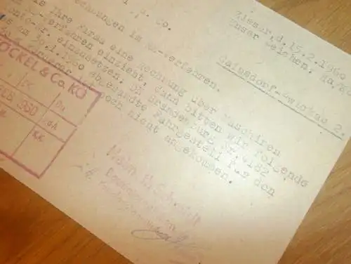 Bau - Helmuth Schmidt in Ziesar b. Potsdam , 1960 , Ganzsache , Reklame / Werbung , Ansichtskarte , Postkarte