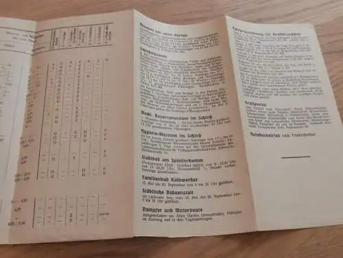 Hotel - Adressverzeichnis - Schwerin und Umgebung , 1939 , Fremdenheime , Mecklenburg !!