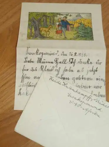 H. Kulenkampff - Swakopmund / Afrika , 1929, von Seydlitz , Deutsche Kolonie , Schutztruppe , Stuttgart Hattenbühl !!