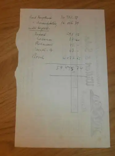 Drahtwaren- und Zaunfabrik , - Willert & Sohn in Rostock , 1935 , vorm. Nedden & Haedge , Mecklenburg , altes Dokument !