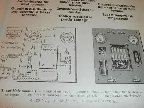 Spielzeug - Getriebe , ca. 1925 , Reklame / Werbung , Schalttafel , Reklame , Modellbau , Werbung , Anleitung , !!!