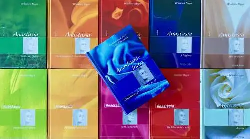 Anastasia 1-10 + Index / alle Bände der erfolgreichen Buchreihe von Wladimir Megre !!!