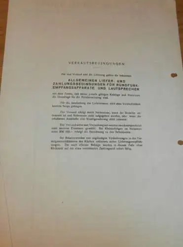 Spezialfabrik für Kondensatoren - Richard Jahre in Berlin , 1938 , altes Dokument / Rechnung !!