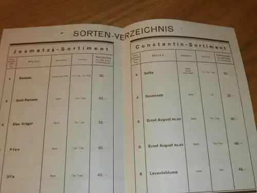 Zigaretten-Fabrik - Jasmatzi AG in Dresden , 1928 , Preisliste , Katalog , Prospekt , Tabak , altes Dokument !!