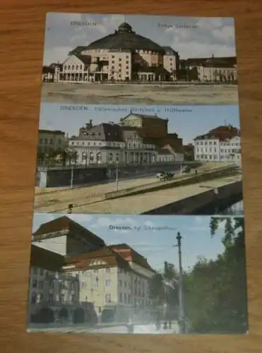 alte AK - Dresden , 1917 , Zirkus Sarrasani , Circus , Theater , Ansichtskarte !