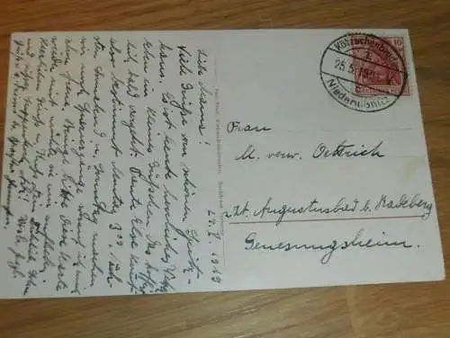 alte AK - Oberlößnitz / Radebeul , 1919 , Panorama , Ansichtskarte !!