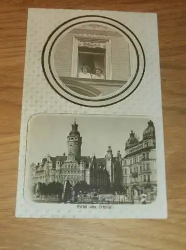 alte AK - Leipzig , 1911 , Privathaus , Ansichtskarte !!