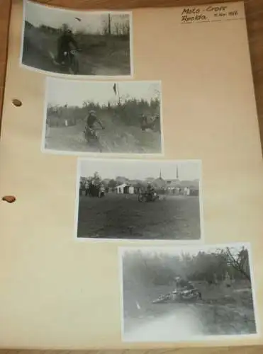 1. Moto Cross Apolda , 4.11.1956 , alte Fotos , DDR , Motocross , Awo , BK , Jawa , RT , ADMV , Motorsport !!