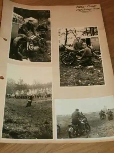Moto Cross Herzberg a. Elster , 1956 , alte Fotos , DDR , Motocross , Awo , BK , Jawa , RT , ADMV , Motorsport !!