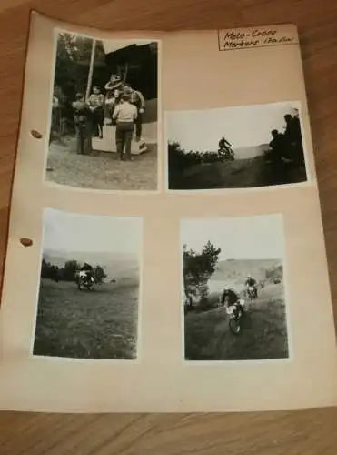 Moto Cross Kali Merkers , 1956 , Gumpelstadt ,alte Fotos , DDR , Motocross , Awo , BK , Jawa , RT , ADMV , Motorsport !!