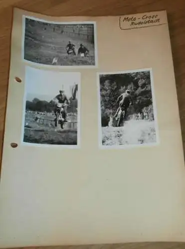 Moto Cross Rudolstadt , 1956 , alte Fotos , DDR , Motocross , Awo , BK , Jawa , RT , ADMV , Motorsport , Rennfahrer !!