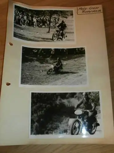 Moto Cross Rudolstadt , 1956 , alte Fotos , DDR , Motocross , Awo , BK , Jawa , RT , ADMV , Motorsport , Rennfahrer !!