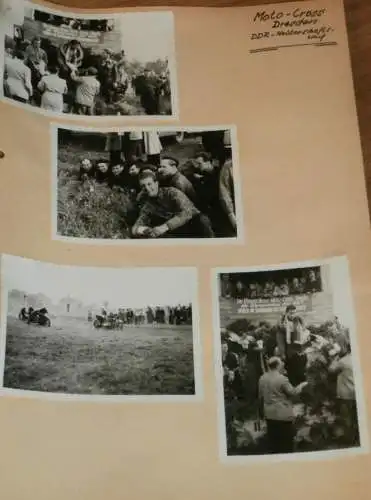 Moto Cross Dresden , 1956 , alte Fotos , DDR , Motocross , Awo , BK , Jawa , RT , ADMV , Motorsport , Rennfahrer !!
