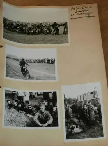 Moto Cross Dresden , 1956 , alte Fotos , DDR , Motocross , Awo , BK , Jawa , RT , ADMV , Motorsport , Rennfahrer !!
