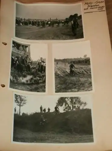 Moto Cross Dresden , 1956 , alte Fotos , DDR , Motocross , Awo , BK , Jawa , RT , ADMV , Motorsport , Rennfahrer !!